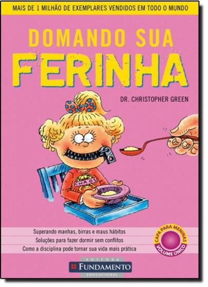 Imagem de Livro Domando Sua Ferinha - Capa Para Meninas - Fundamento