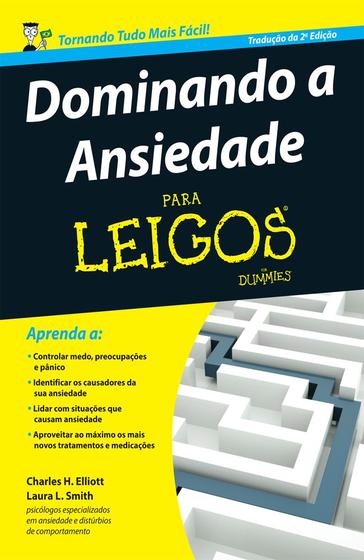 Imagem de Livro - Dominando a ansiedade Para Leigos