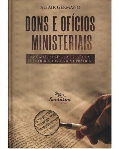 Imagem de Livro Dons e ofícios ministeriais