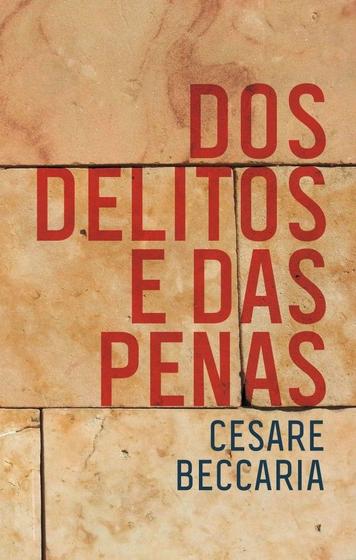 Imagem de Livro - Dos delitos e das penas