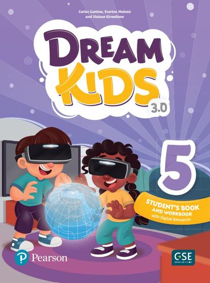 Imagem de Livro - Dream Kids 3.0 5 Students Book W/ Workbook