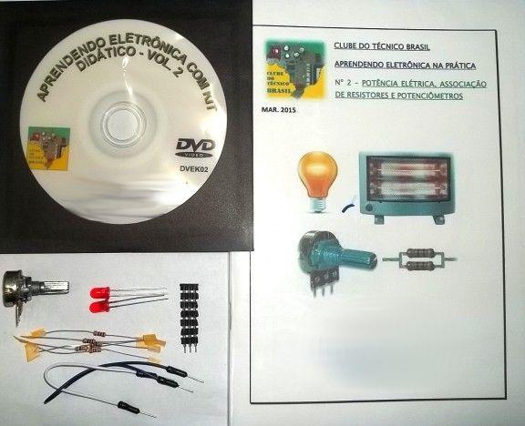 Imagem de Livro,DVD aula e kit.Potência Elétrica.V2       