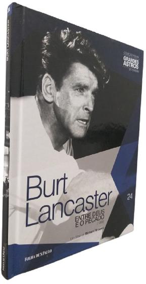 Imagem de Livro/DVD nº 24 Burt Lancaster Folha Grandes Astros Cinema