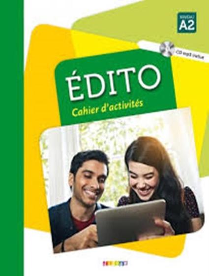 Imagem de Livro - Edito a2 - cahier + cd-mp3 - 1ere ed