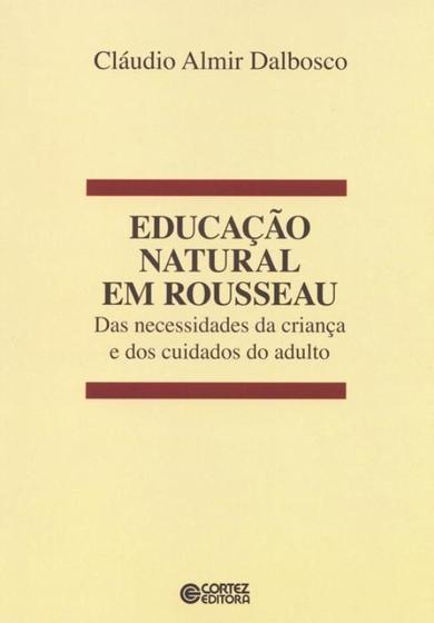 Imagem de Livro - Educação natural em Rousseau