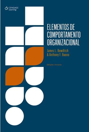 Imagem de Livro - Elementos de comportamento organizacional