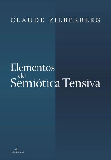 Imagem de Livro - Elementos de Semiótica Tensiva