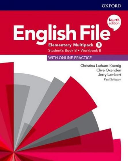 Imagem de Livro English File Elementary B Sbwith Multipack - 4Th - Oxford