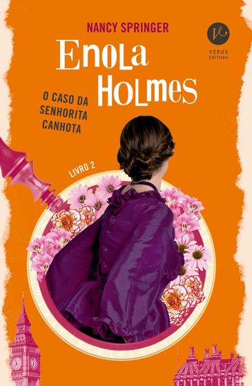 Imagem de Livro - Enola Holmes: O caso da senhorita canhota (Vol. 2)