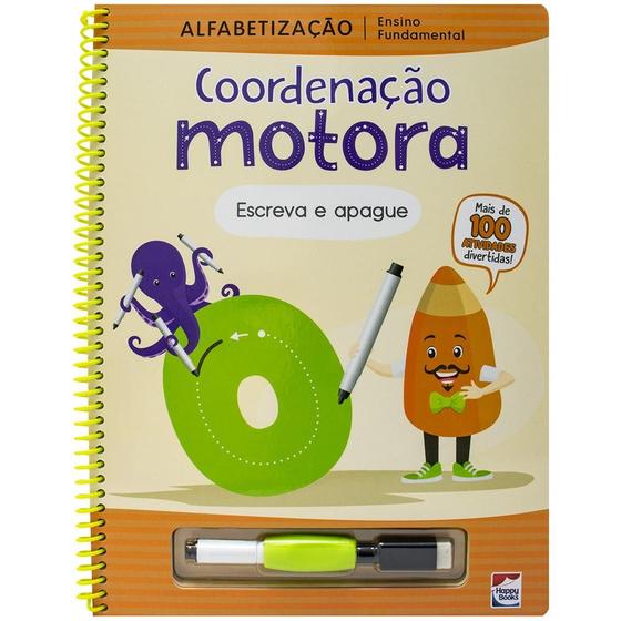 Imagem de Livro - Ensino Fundamental Alfabetização Escreva e Apague: Coordenação Motora