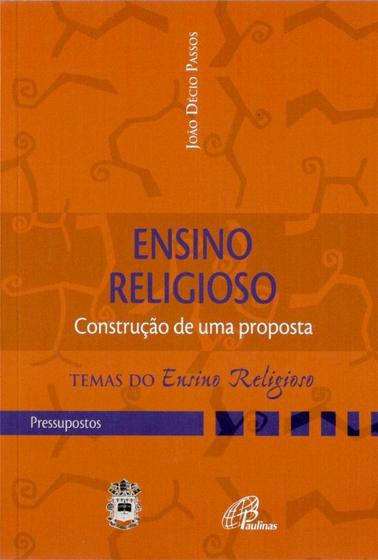 Imagem de Livro - Ensino religioso: construção de uma proposta