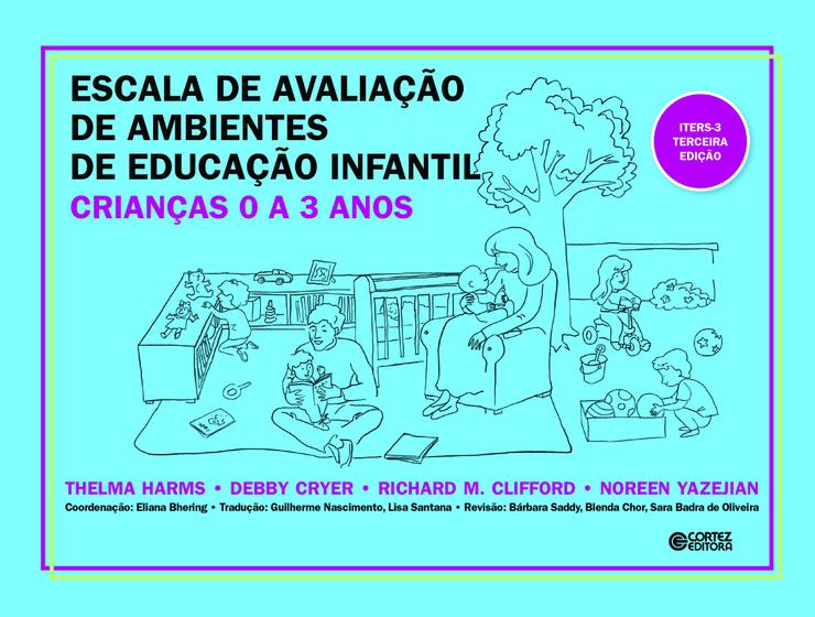 Imagem de Livro - ESCALA DE AVALIAÇÃO DE AMBIENTES DE EDUCAÇÃO INFANTIL (crianças de 0 a 3 anos)