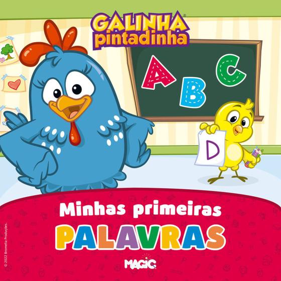 Imagem de Livro Escolar Baby Primeiras Palavras - Galinha Pintadinha - Magic