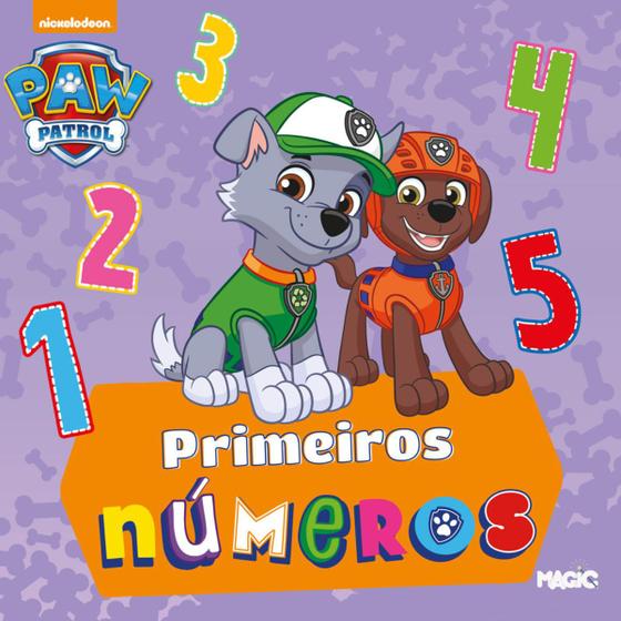 Imagem de Livro Escolar Baby Primeiros Números - Patrulha Canina - Magic