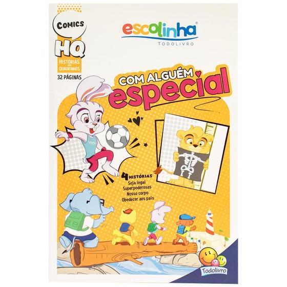 Imagem de Livro - Escolinha HQ (32p): Com alguém especial