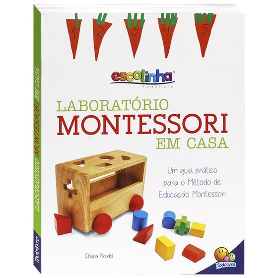 Imagem de Livro - Escolinha Laboratório Montessori - Em Casa