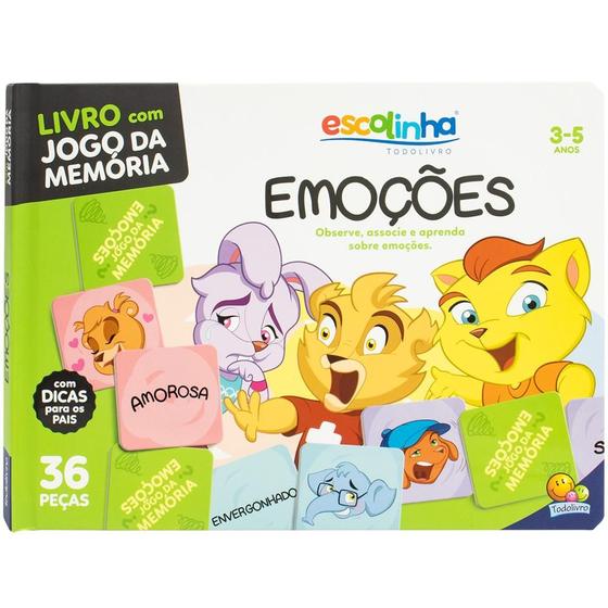 Imagem de Livro - Escolinha Memória: Emoções