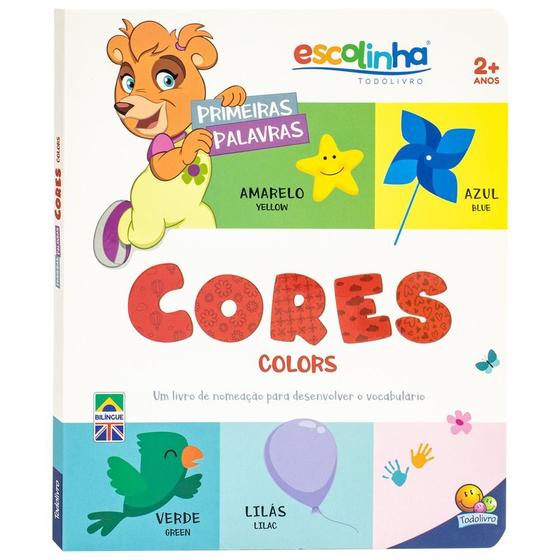 Imagem de Livro - Escolinha Primeiras Palavras: Cores