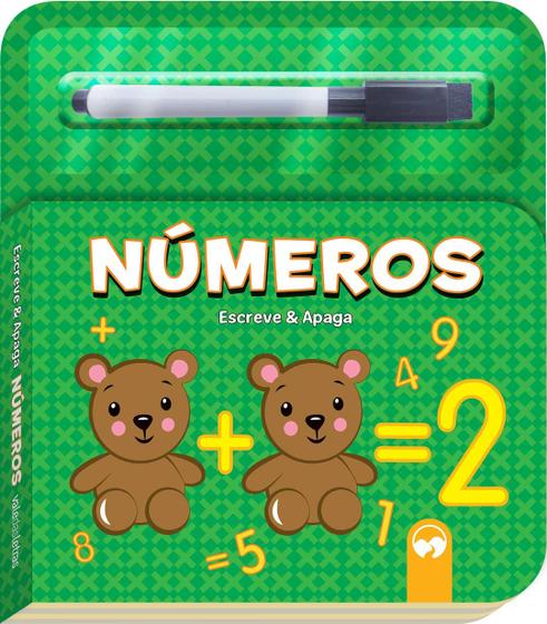 Imagem de Livro - Escreve E Apaga - Numeros