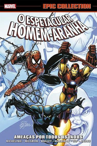 Imagem de Livro - Espetacular Homem-Aranha: Ameaças por todos os lados! (Marvel Epic Collection)