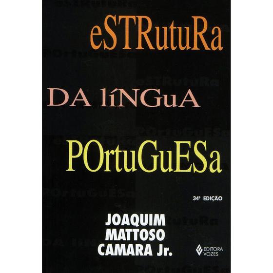 Imagem de Livro - Estrutura da língua portuguesa