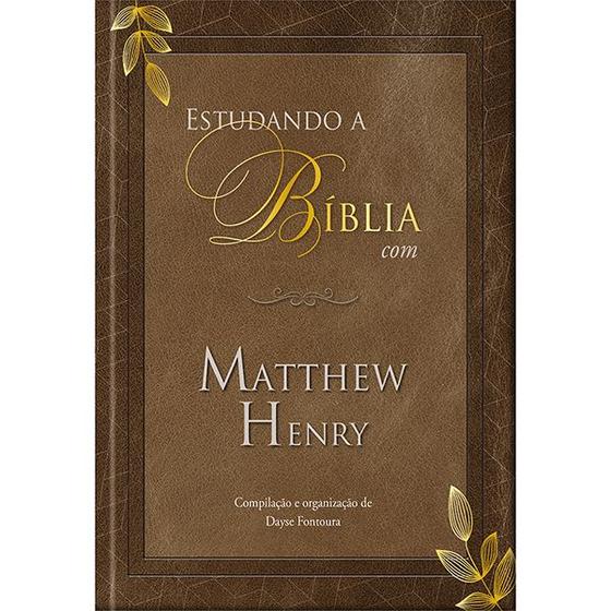 Imagem de Livro - Estudando a Biblia com Matthew Henry