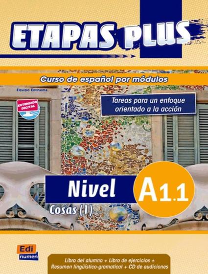 Imagem de Livro - Etapas plus a1.1 - libro del alumno + cd