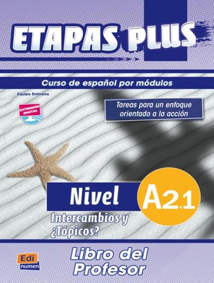 Imagem de Livro - Etapas plus a2.1 - libro del profesor