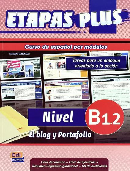 Imagem de Livro - Etapas plus b1.2 - libro del alumno + cd