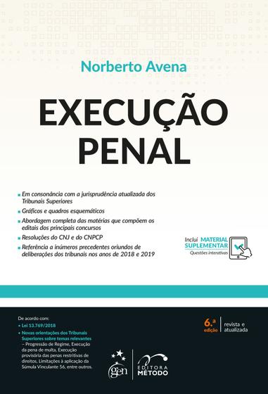 Imagem de Livro - Execução Penal