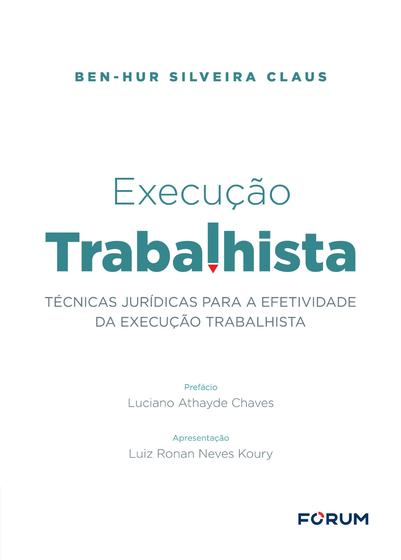 Imagem de Livro - Execução Trabalhista