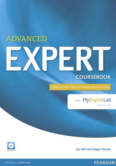 Imagem de Livro - Expert Advanced 3rd Edition Coursebook with Audio CD and MyEnglishLab Pack