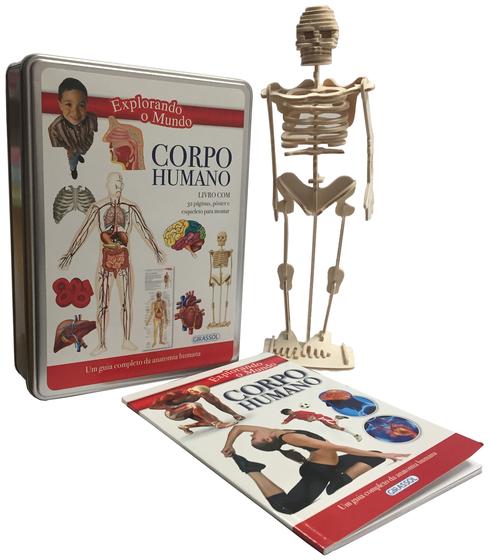 Livro - Explorando o mundo - corpo humano Menor preço em Livro - Explorando o mundo - corpo humano