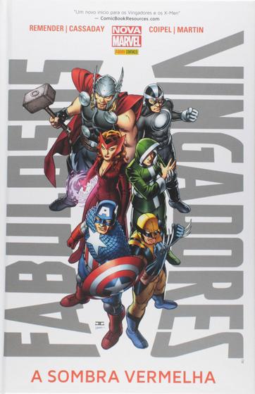 Imagem de Livro - Fabulosos Vingadores: A Sombra Vermelha