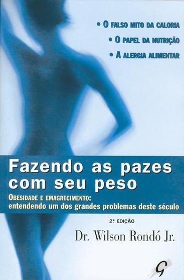 Livro - Fazendo as pazes com seu peso Menor preço em Livro - Fazendo as pazes com seu peso