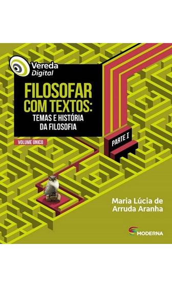 Imagem de Livro Filosofar com Textos Filosofia - Maria Lucia de Arruda Aranha