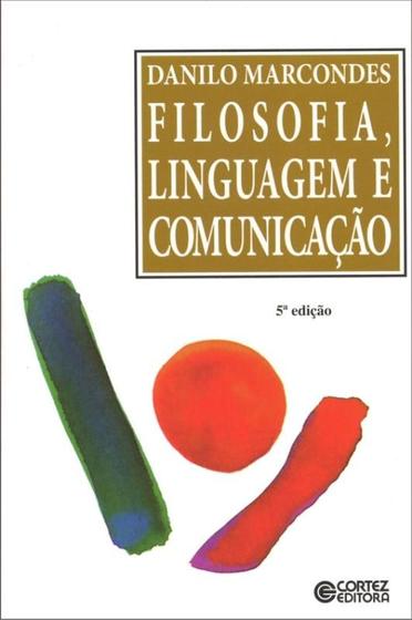 Imagem de Livro - Filosofia, linguagem e comunicação