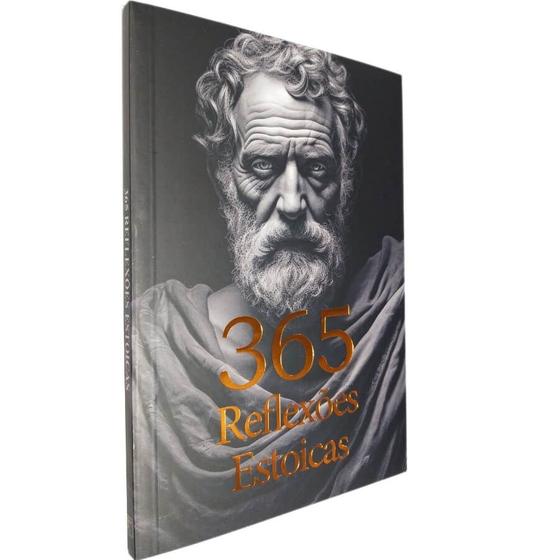 Imagem de Livro Físico 365 Reflexões Estoicas Marco Aurélio, Sêneca e Epicteto - Pé da Letra