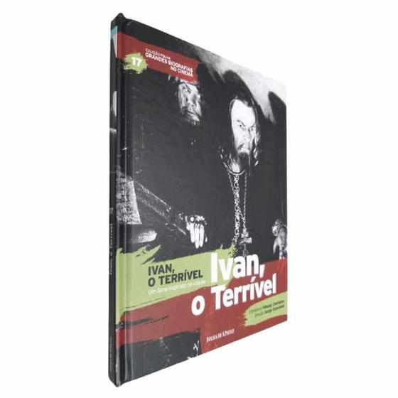 Imagem de Livro Físico Com DVD Coleção Folha Grandes Biografias no Cinema V. 17 Ivan, o Terrível direção de Sergei Eisenstein