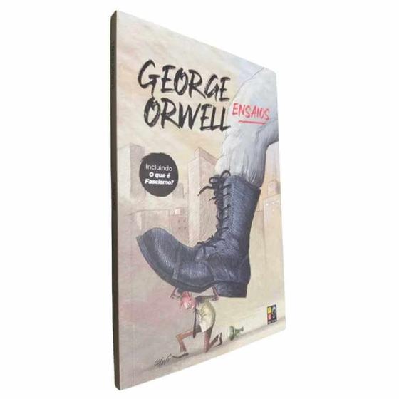 Imagem de Livro Físico Ensaios Incluindo O Que é Fascismo George Orwell Pé da Letra