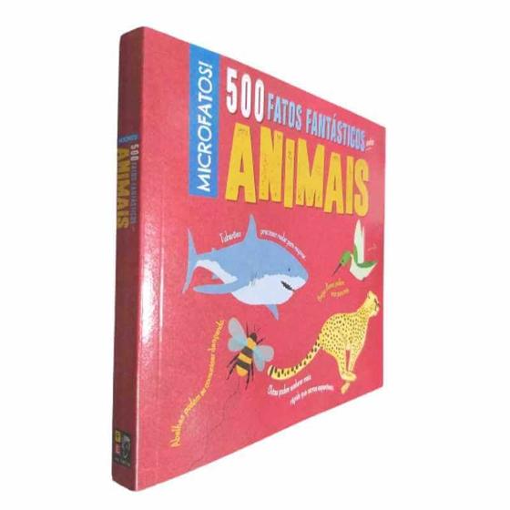 Imagem de Livro Físico Série Micro Fatos 500 Fatos Fantásticos sobre Animais - Pé da Letra