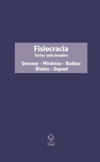 Imagem de Livro - Fisiocracia