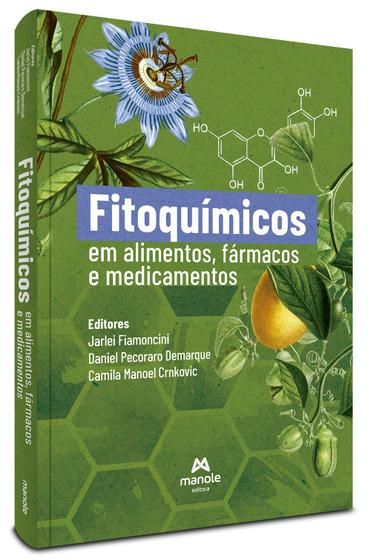 Imagem de Livro - Fitoquímicos em alimentos, fármacos e medicamentos