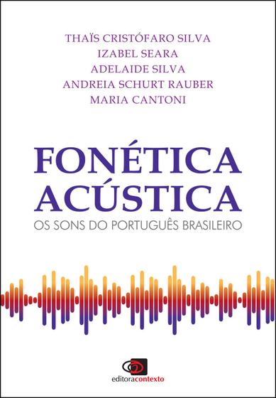 Imagem de Livro - Fonética acústica