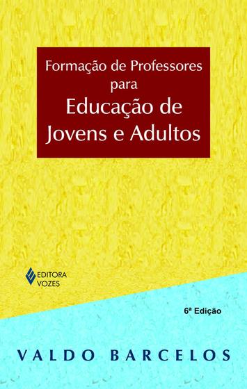 Imagem de Livro - Formação de professores para educação de jovens e adultos