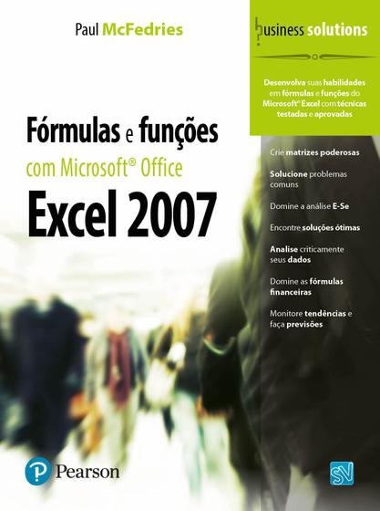 Imagem de Livro - Fórmulas e Funções com Microsoft® Office Excel 2007