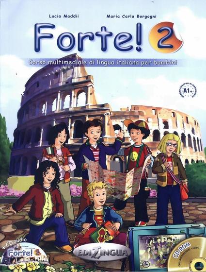 Imagem de Livro - Forte! 2 - Libro Dello Studente Ed Esercizi + Cd Audio (A1+)