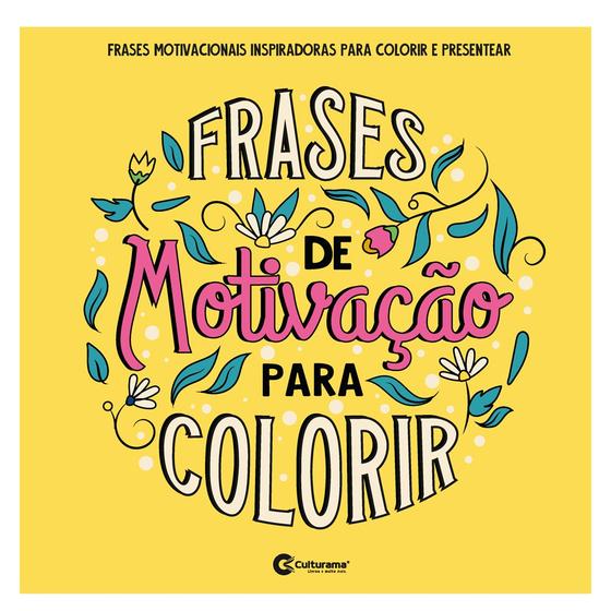 Imagem de Livro - Frases de Motivação para Colorir