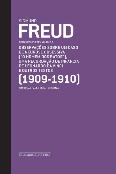 Imagem de Livro - Freud (1909-1910) - Obras completas volume 9