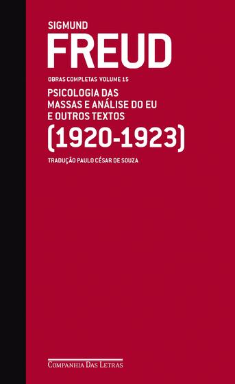 Imagem de Livro - Freud (1920-1923) - Obras completas volume 15